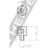 Adapter 1/4 NPT AG - 1/4 NPT IG