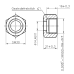 Überwurfmutter G5/8 (CGA540)